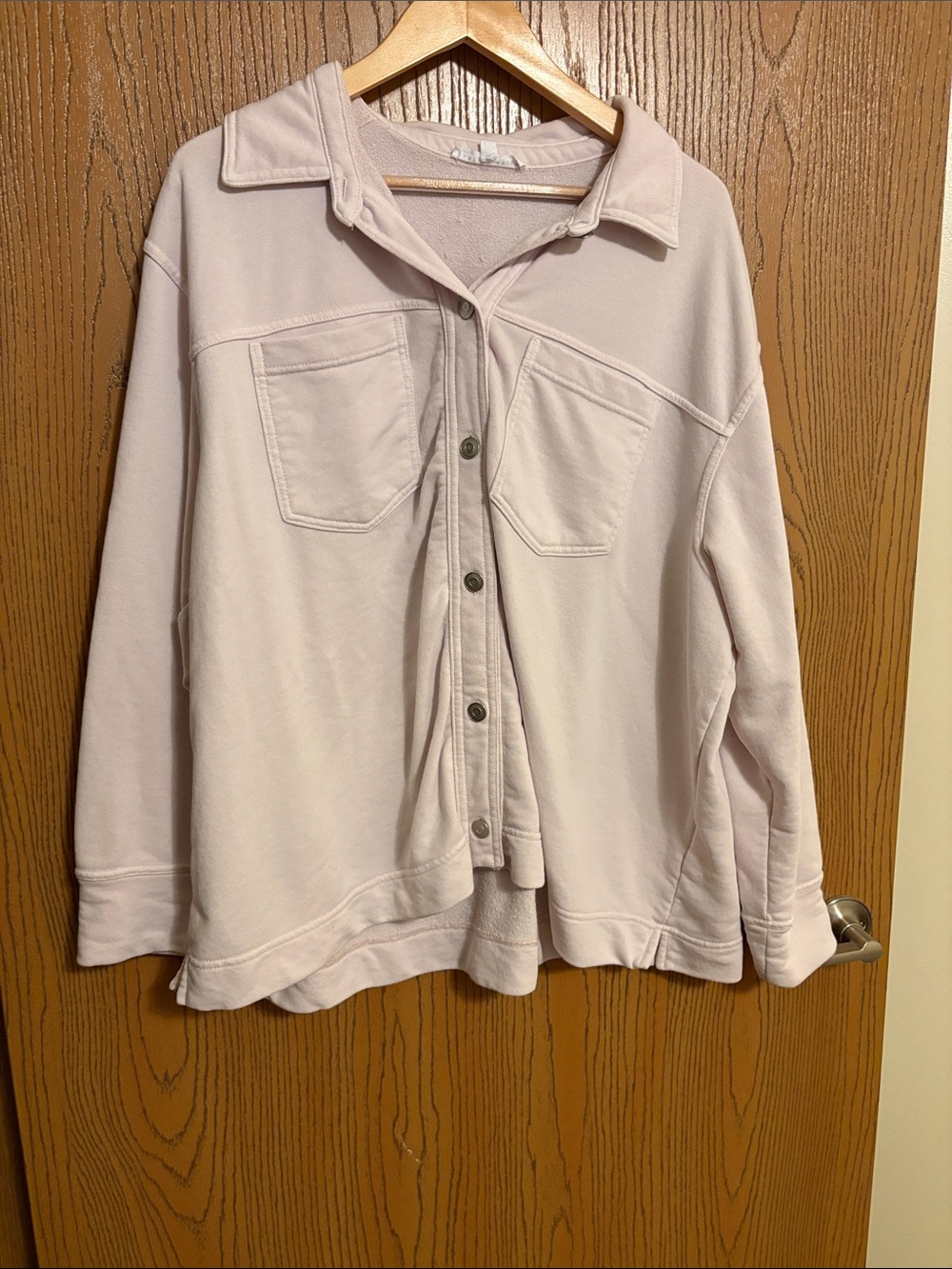 Light pink soft long sleeve